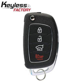 2013-2016 Hyundai Santa Fe / 4-Button Flip Key Remote / PN: 95430-4Z101 / TQ8-RKE-3F04 (AFTERMARKET)- Auto Lock Supplier -key_supplier_in_canada locksmith_supplier_in_canada #